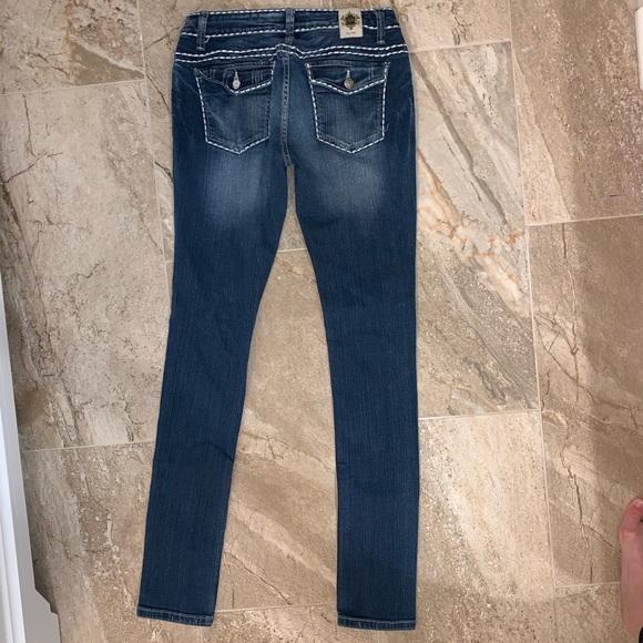 Cello women’s skinny denim jeans size 7 - Picture 2 of 4